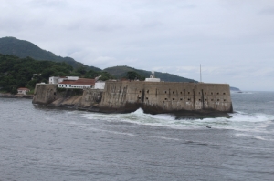 Santa Cruz Fort guarding the entrance to Rio