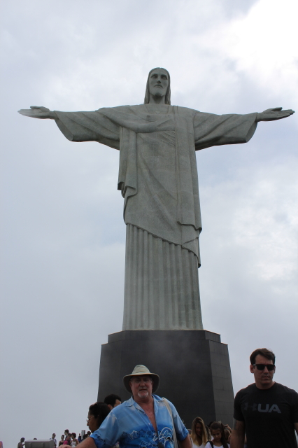 Christ the Redeemer - at the top of the mountain
